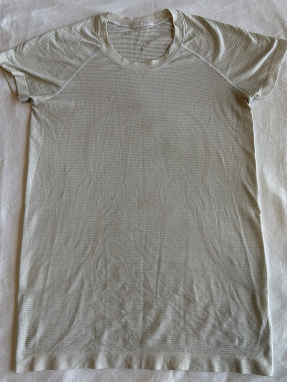 lululemon athletica Short Sleeve Crew Neck Tee - Light Gray